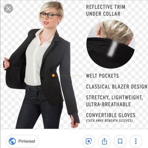 Betabrand active wear blazer